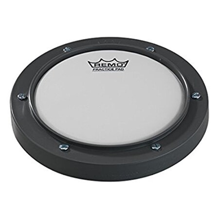 Remo 8 in. Tunable Practice Pad, Gray RT000800-U